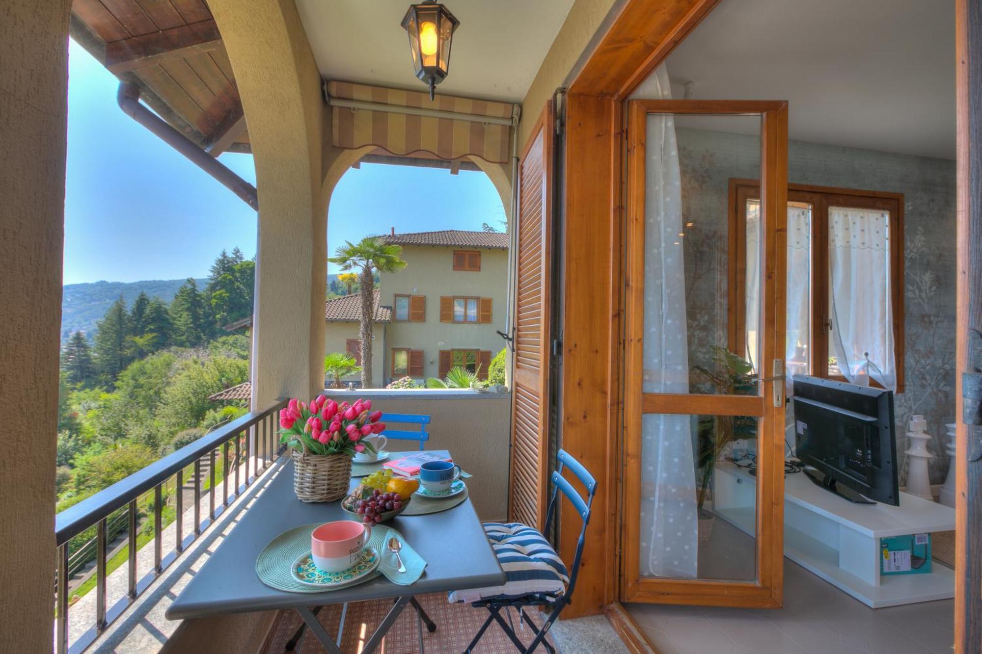 Pandora Lake View Stresa - Happy Rentals Dış mekan fotoğraf
